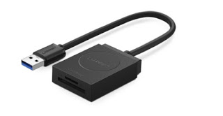 メモリーカードリーダー UGREEN USB 3.0 SDカードリーダー