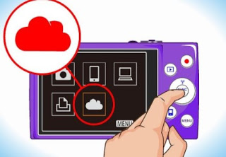 クラウド経由で写真を転送する クラウド接続