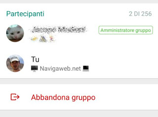 whatsappグループを避ける