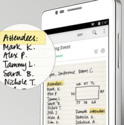 ノートとノート iphone と android