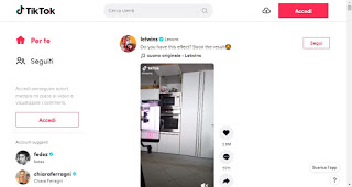 TikTokサイト 短編動画サイト