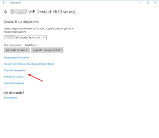 Windows 10 プリンターのプロパティ Windows 10 プリンターのプロパティ メニュー