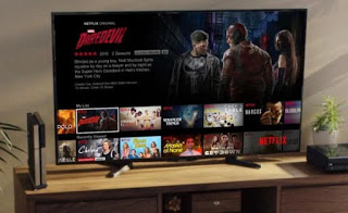 テレビでネットフリックスを見る