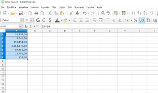 LibreOffice の数値変換 LibreOffice を変換する