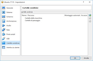 Virtualbox 共有フォルダー
