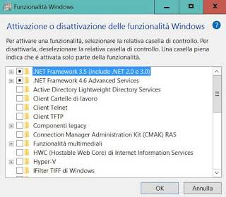 Windows 10 のオプション機能