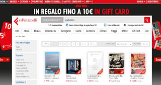La Feltrinelli のウェブサイト フェルトリネッリ