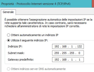 IP を手動で割り当てる