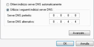 Google DNS を設定する
