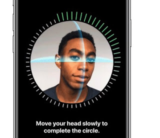 Face IDを搭載したiPhone 顔認証
