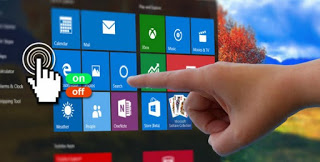 Windows 10のタッチスクリーン
