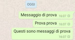 WhatsApp メッセージ クロック 時計メッセージ