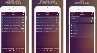 iOS CloudPlayer アプリ