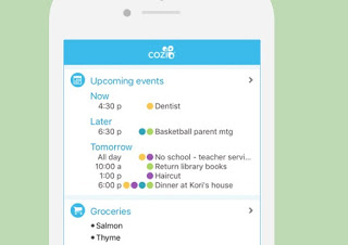 Cozi ファミリー オーガナイザーの Web サイト Cozi ファミリー オーガナイザー
