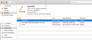Mac Wi-Fi パスワード マック