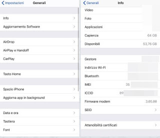 iPhoneのICCIDコード iPhone ICCID