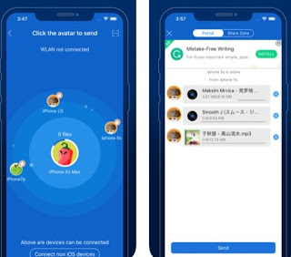 SHAREit アプリ 共有する