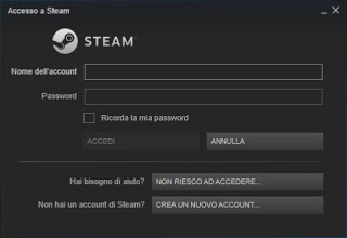Steam へのアクセス スチームにログイン