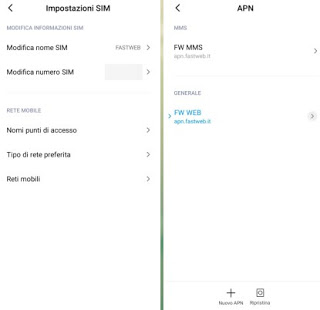 Android の APN Android APN