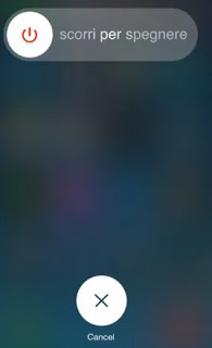 スライドしてiPhoneの電源を切る iPhoneの電源を切る