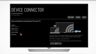 ミラキャスト テレビ LG ミラキャストテレビ
