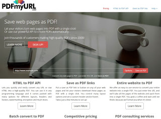 サイト-PDFmyURL PDFmyURL