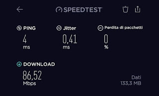 ping ジッタ パケット