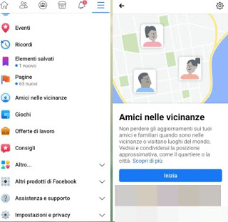 Facebookの近くの友達 フェイスブックの友達