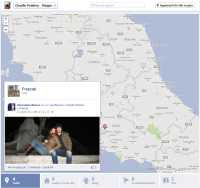 Facebook マップに写真を追加する