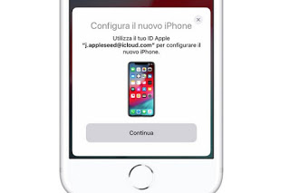 新しい iPhone をセットアップする 新しいiPhone