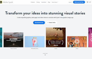 Adobe Spark サイト Adobe Spark