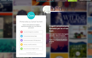 Canvaのウェブサイト キャンバス
