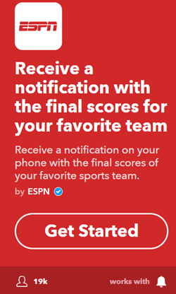 ESPN アプレット