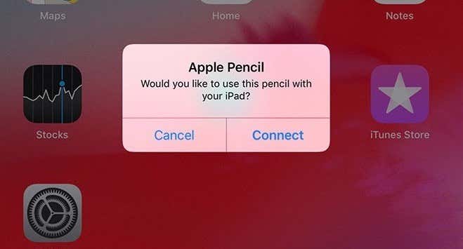 iPad で画面を再ペアリングする