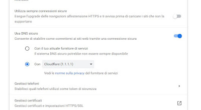 セキュア DNS Chrome セキュア DNS