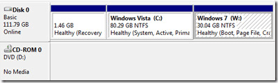 Windows 7 を削除します