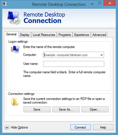 Windows リモート アシスタンス、リモート デスクトップ接続