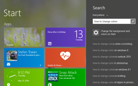 Windows 8.1、Bing、自然、言語、検索、スマート検索、自然言語理解