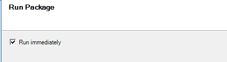 SQLタスクを実行