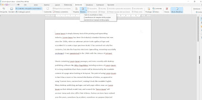 LibreOffice ライターのリビジョン LibreOfficeライター