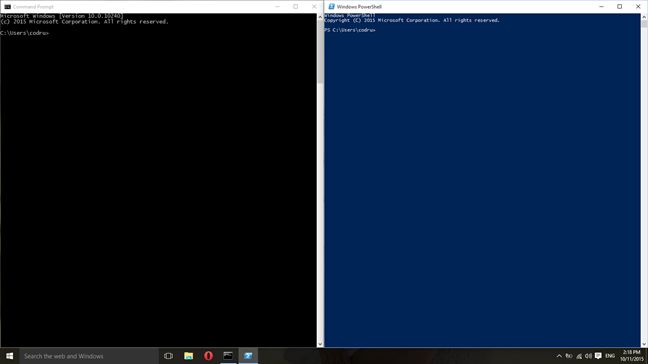 Windows 10, コマンド プロンプト, PowerShell, 新機能, 機能
