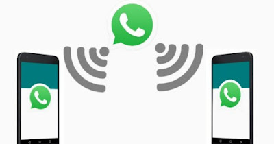 2 台の電話での WhatsApp