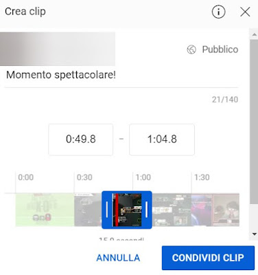 YouTube クリップ