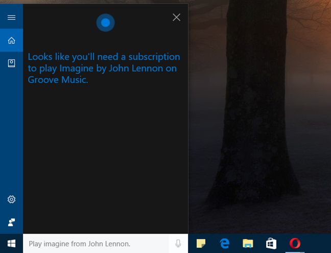 Cortana、Windows 10、Groove 音楽、再生、歌、音楽