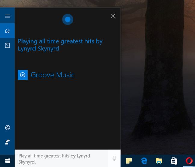 Cortana、Windows 10、Groove 音楽、再生、歌、音楽