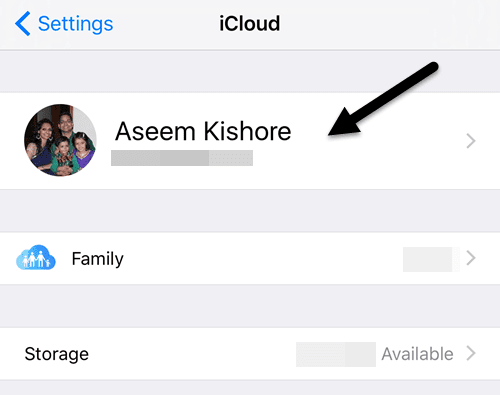 icloud ユーザー アカウント