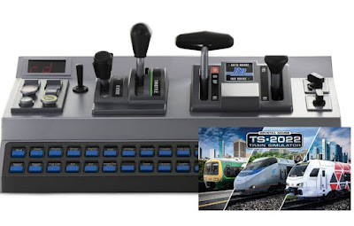 Raildriver デスクトップ Train Cab USB コントローラー