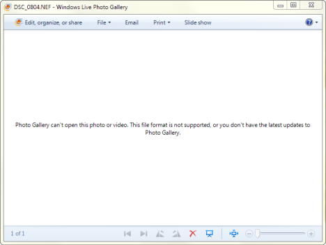 Windows Live フォト ギャラリー