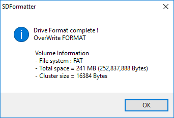 フルSDフォーマッタ