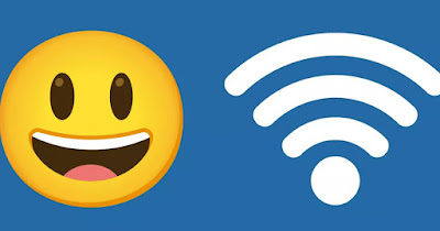 Wi-Fi ネットワーク上の絵文字 Wi-Fi 絵文字